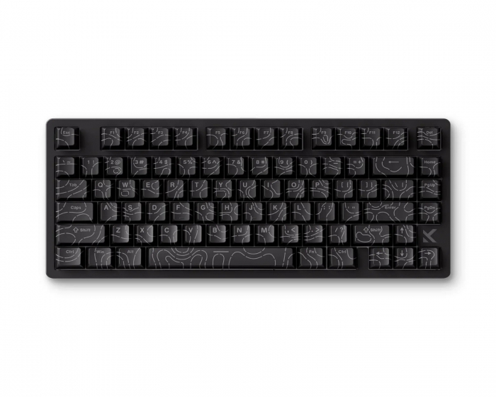 MCHOSE Jet 75 E‑sport Näppäimistö - Black Topographic [Kailh Magnetic God Switch]