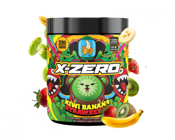 X-Gamer X-Zero Kiwi Banana - 100 annosta