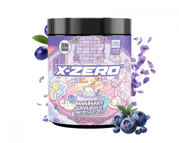 X-Gamer X-Zero Blueberry Lavender - 100 annosta