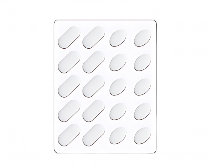 Unusual Way Sports Capsule White - Universal skates - 40 pcs