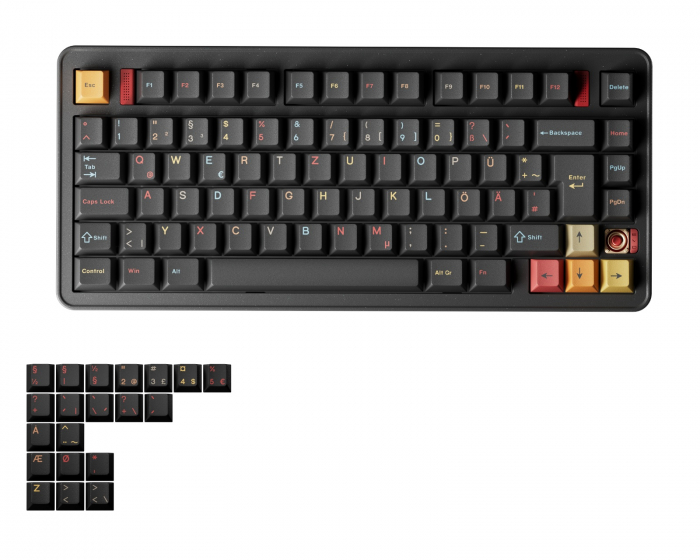Ticktype Evo75 ISO Näppäimistö - Nebula [Rye Linear]