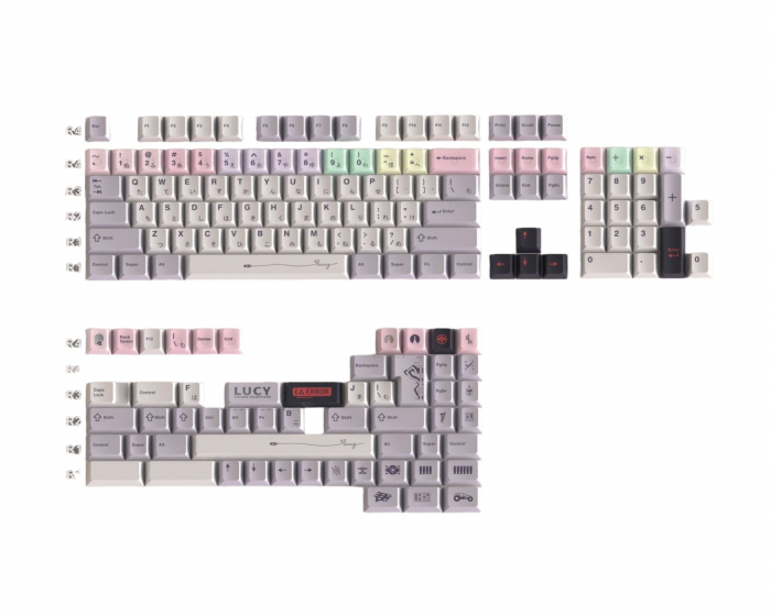 Keyboard Science Lucy R2 Hiragana - All-in-One Kit