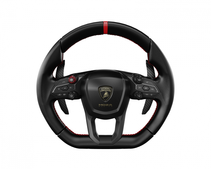 Moza Racing Revuelto Lamborghini -simulaattorirattiohjain