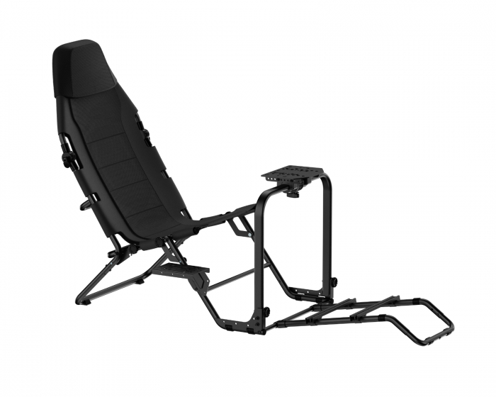 MaxMount FLEX Taitettava Racing Simulator Cockpit - Musta