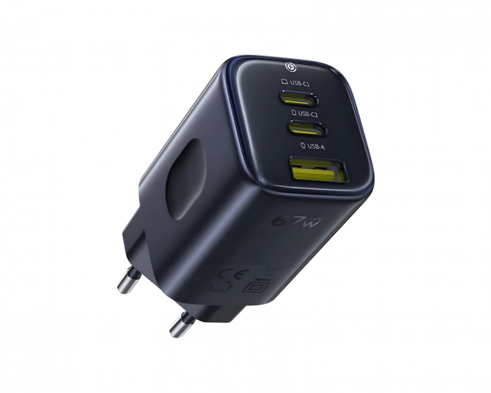 Baseus PicoGo AE11 Pikalaturi 2C+U 67W - Musta