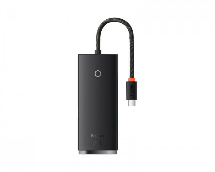 Baseus Lite Series 4-porttinen Type-C HUB-adapteri - Musta
