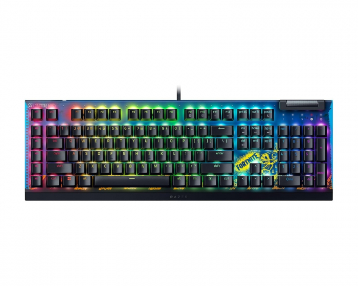 Razer BlackWidow V4 X Fortnite Näppäimistö Chroma RGB [Razer Yellow]