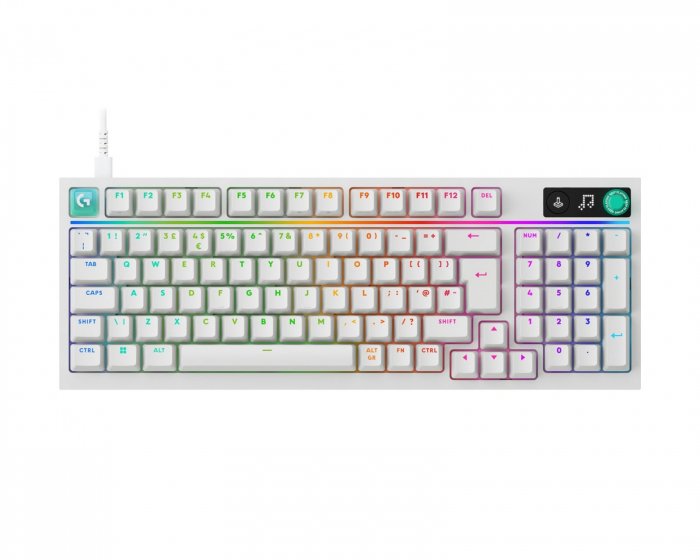 Logitech G316 X 98 Gamingnäppäimistö - Valkoinen