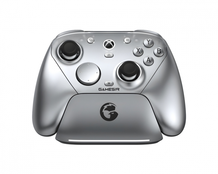 GameSir G7 PRO HE Tri-Mode langaton ohjain - Semi Silver