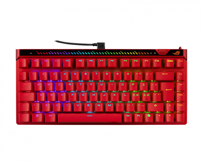 Asus ROG Falchion Ace 75 HE -näppäimistö - Lava Red [ROG HFX V2]