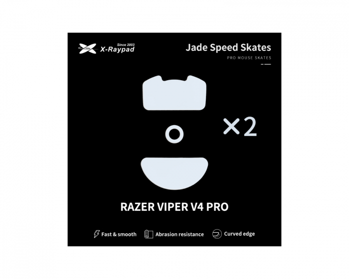 X-raypad Jade Mouse Skates Razer Viper V4 Pro
