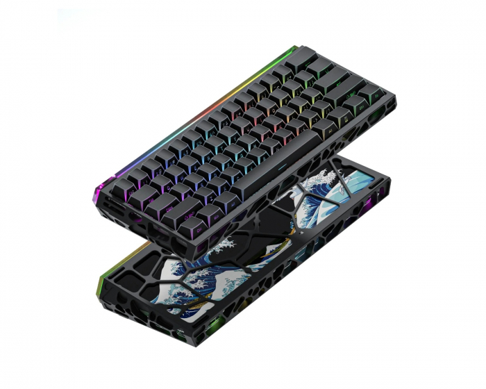 Womier Keyboard SK61 HE Langaton Näppäimistö - Musta