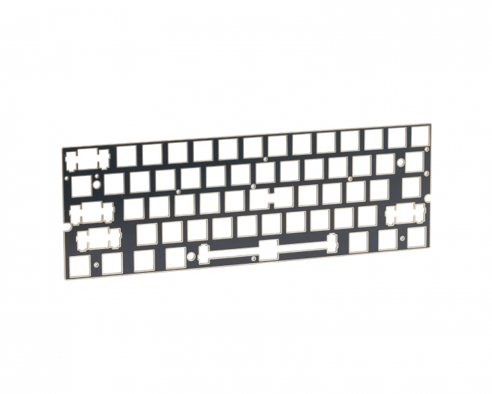 KBDfans TOFU60 Redux V2 - Wooting Plate FR4 Black Gold