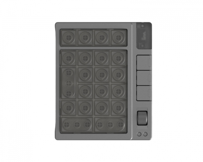 Luminkey Nova Kine Tri-Mode Macro Pad - Harmaa