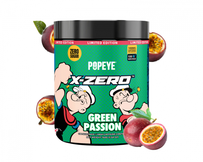X-Gamer X-Zero Popeye Green Passion - 100 annosta