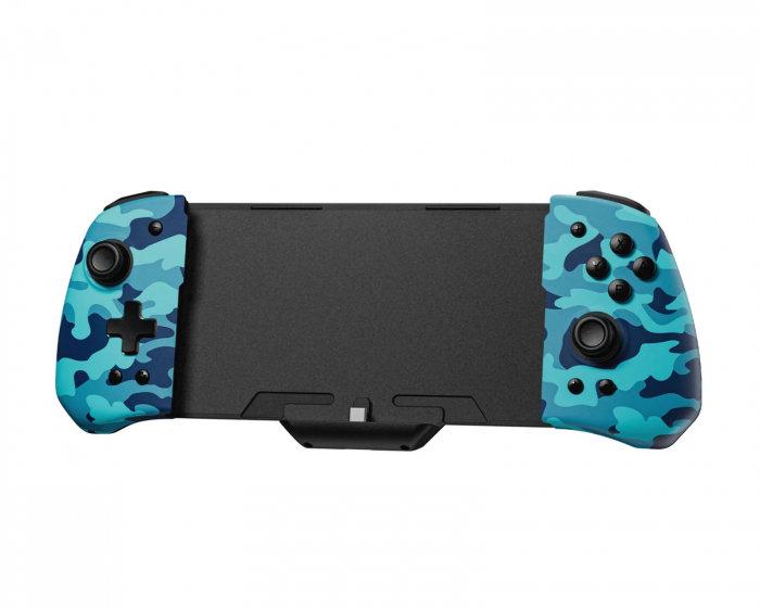 Funlab Luminpad Gripcon Ohjain Nintendo Switchille - Camouflage Blue