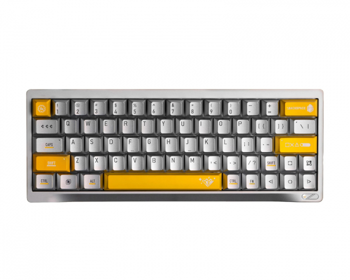 Chilkey SF60 HE Gaming Näppäimistö ANSI - Starry Silver [WS Poseidon]