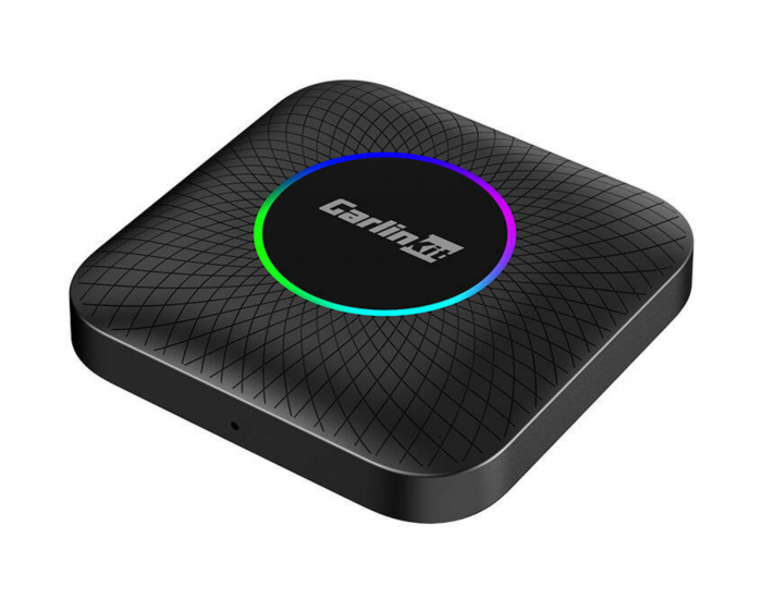 Carlinkit TBOX PLUS LED Wireless Adapter, 4G/64G, Apple Carplay/Android Auto