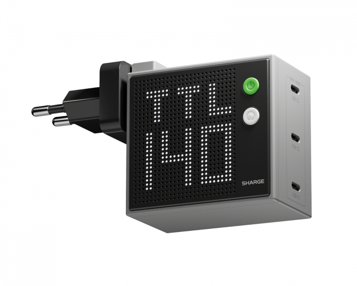Sharge Pixel 140W USB-C Charger - Grey