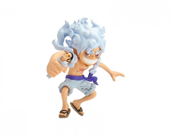 Bandai Banpresto One Piece Mega WCF PVC Statue Monkey D. Luffy vs Borsalino 13 cm