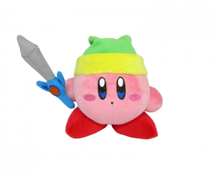 Sanei Kirby-pehmolelu Kirby miekalla 12 cm