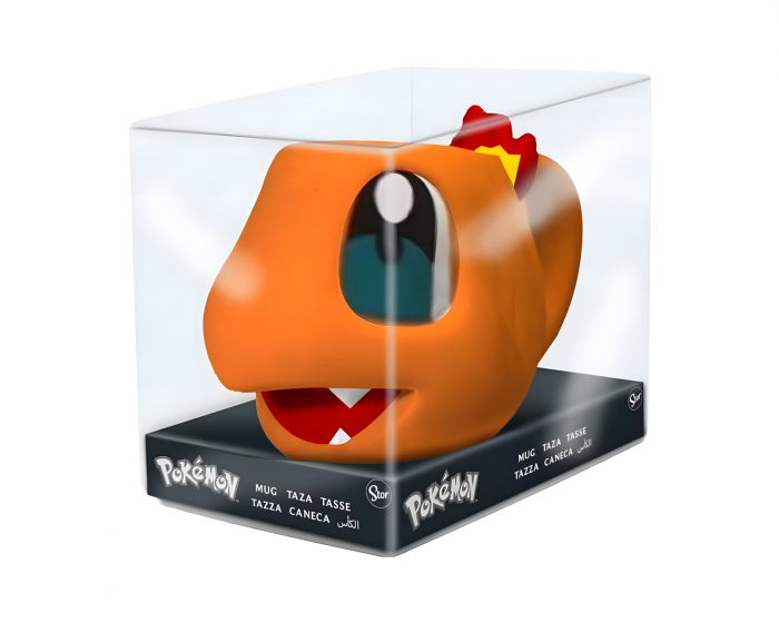  Pokémon 3D -muki Charmander - 385 ml