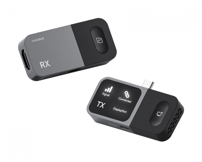 Hagibis Langaton näyttösovitin USB-C-lähetin & HDMI-vastaanotin