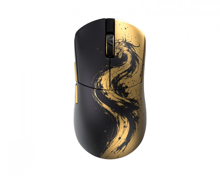 WLMouse Huan M x Xi'an Museum Magnesium Wireless Gaming Mouse - Musta/Kulta - Limited Edition