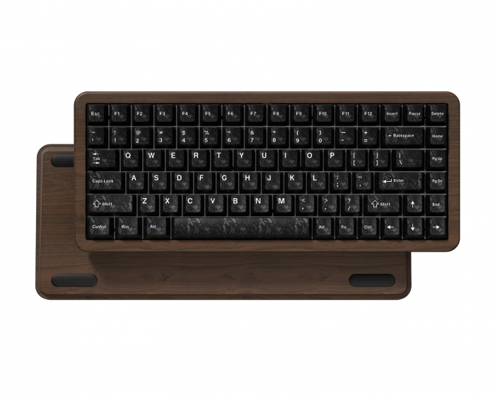 Womier Keyboard WD75 HE 75% Langaton Näppäimistö - Walnut Black