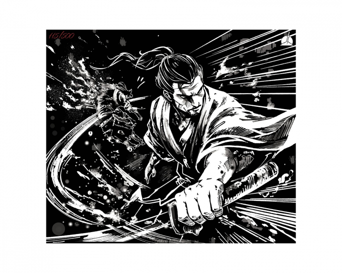 Musashi Wind - Lasinen Pelihiirimatto - Limited Edition