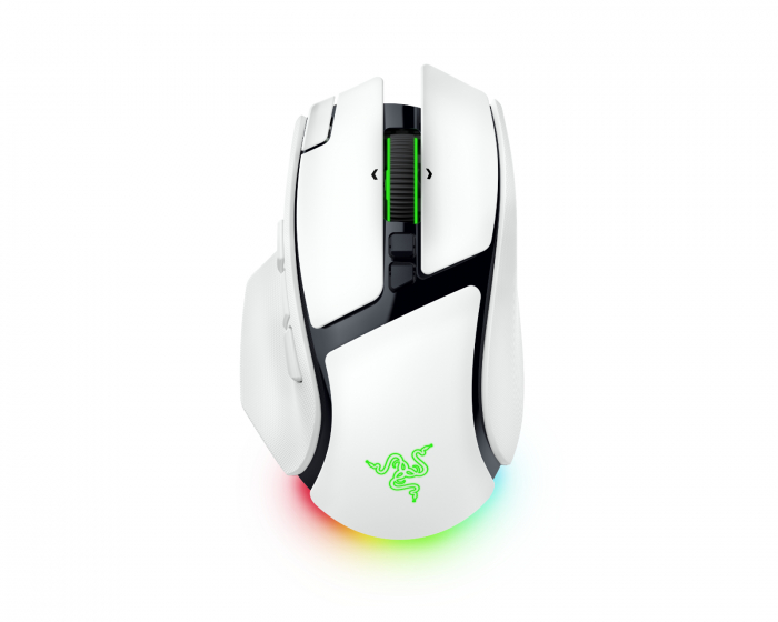 Razer Basilisk V4 Pro Gaming Hiiri - Valkoinen