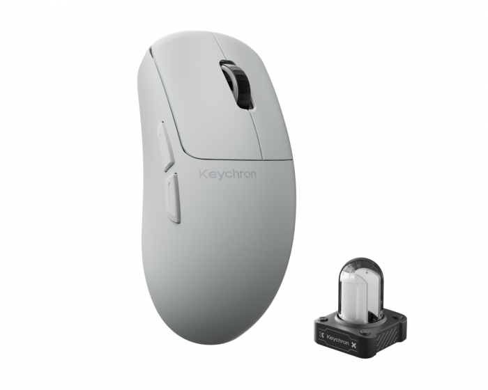 Keychron G6 HE 8K Langaton Pelihiiri - Valkoinen