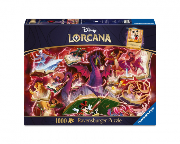 Disney Lorcana TCG Glimmers of the Realm: Ruby 1000p - Palapeli