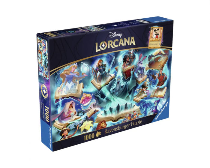 Disney Lorcana TCG Glimmers of the Realm: Sapphire 1000p - Palapeli