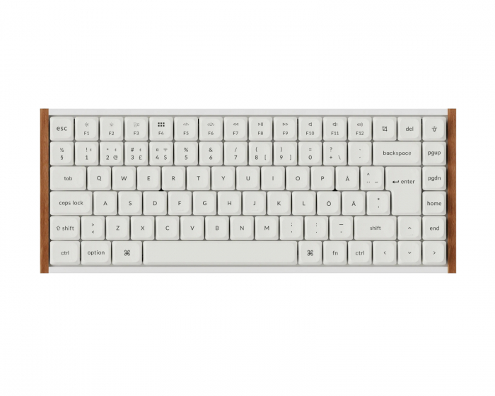 Keychron K3 Ultra SE 75% 8K Langaton Näppäimistö - Wood White [Milk POM Brown]
