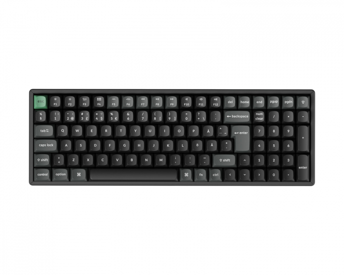 Keychron K4 Ultra 96% 8K Langaton Näppäimistö - Musta [Keychron Apex Brown]