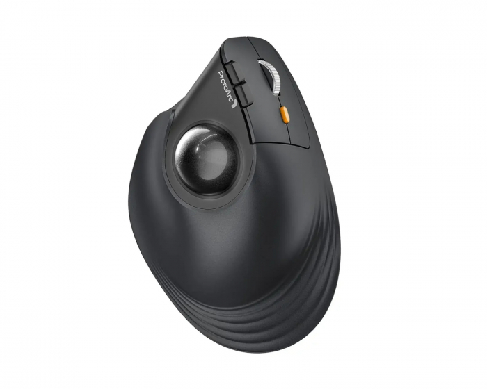 ProtoArc EM05 NL pystyasentoinen langaton trackball-hiiri - musta