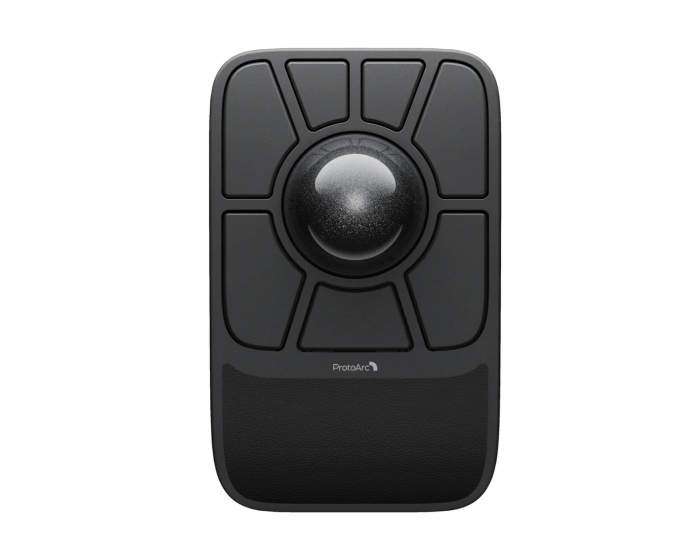 ProtoArc EM06 Mukautettava Trackball-hiiri - Musta