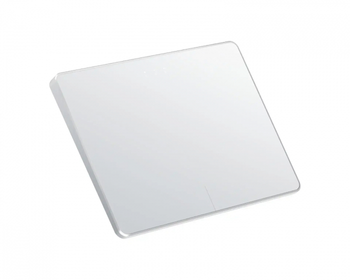 ProtoArc T1 Plus Langaton Touchpad - Valkoinen/Hopea
