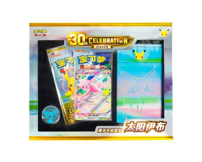 Pokémon 30th Celebration Premium Deck Set Espeon (Simplified Chinese)