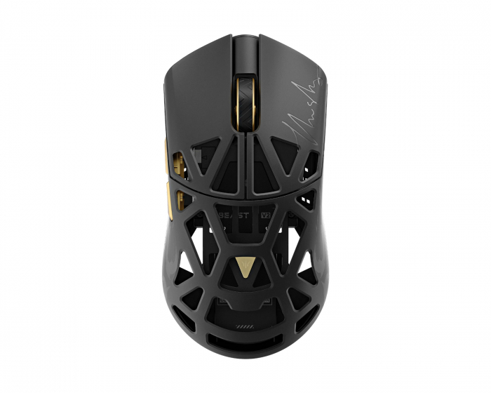 WLMouse Beast X Mini V2 Langaton Pelihiiri - Musta/Kulta