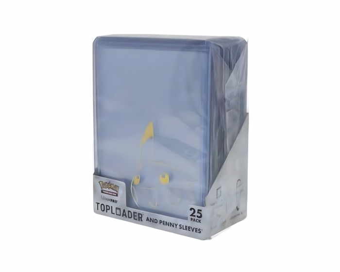 Ultra Pro Pikachu Toploader ja Penny Sleeves Combo (25 kpl)