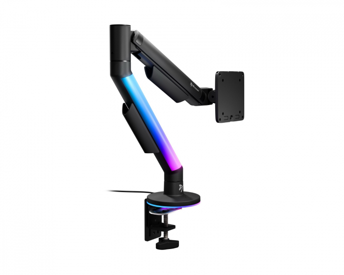 Arozzi Alzare RGB - Kaasujousellinen näyttövarsi, musta