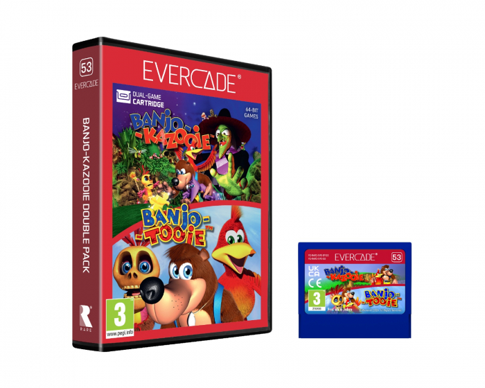 Evercade Banjo-Kazooie Double Pack Cartridge 