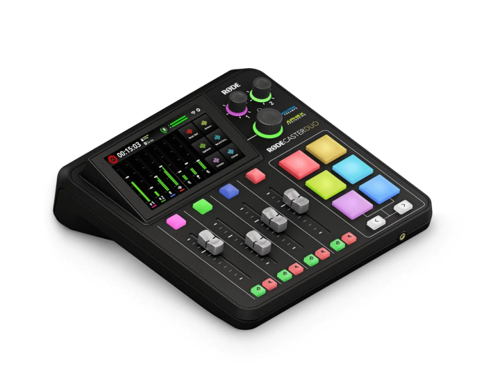 RØDE RodeCaster DUO Mini Mikseri - Musta
