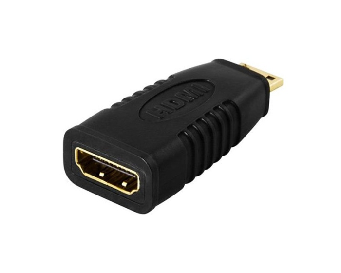 Deltaco HDMI-adapter - mini HDMI uros -> HDMI naaras