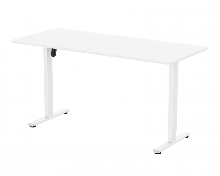 MaxMount Korkeussäädettävä työpöytä 160 x 70 cm - Valkoinen (DEMO)