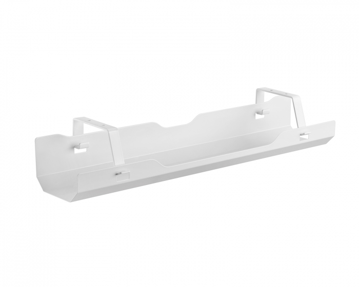 MaxMount Premium Under-desk Cable Tray - Johtokouru Valkoinen (DEMO)