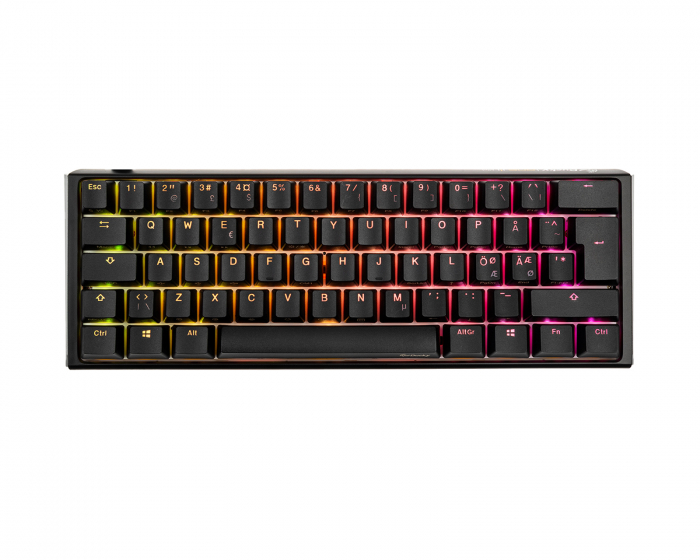 Ducky ONE 3 Mini Classic Black RGB Hotswap Pelinäppäimistö [MX Red] (DEMO)