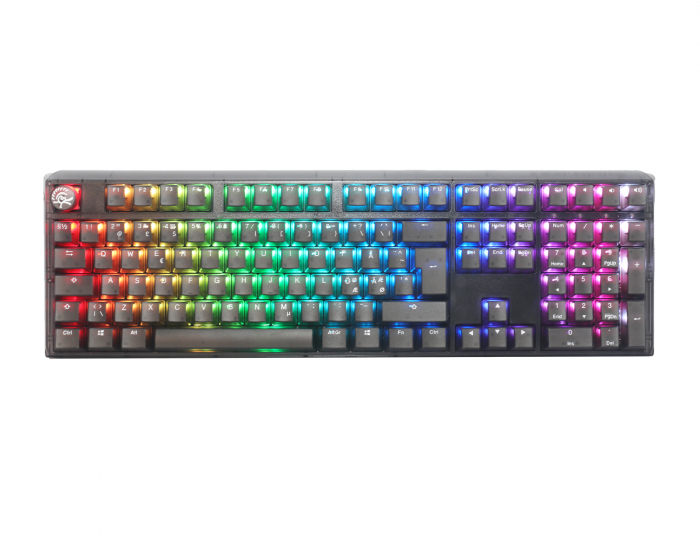 Ducky Aura Keycaps Set Pohjoismainen Layout - Musta (DEMO)